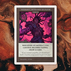 Tezzeret Emblem • MTG | RT184