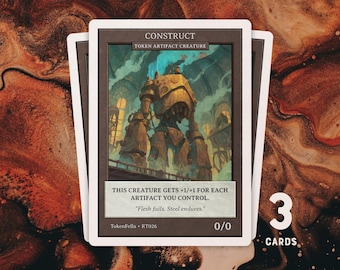 MTG マジック 英語 ウルザの物語 4枚 構築物 トークン 4枚 ウルザの物語 4