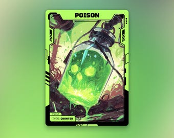 毒カウンタートークン | MTG 無色 | 未来アニメデザイン | フューチャーウェーブ | FW152