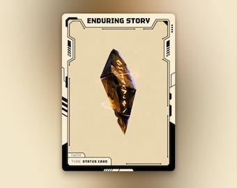 Enduring Story Token | MTG Custom Card | Futuristic Anime Design | Future Wave | FW259
