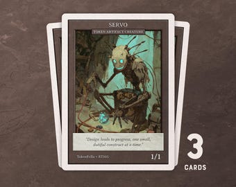 3x Servo Token • MTG | RT105