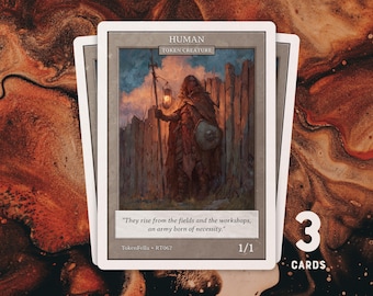 MTG用人間トークン3枚 | RT067
