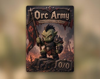 Orc Army | MTG Token