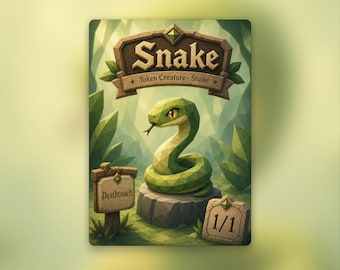 Snake | MTG Token