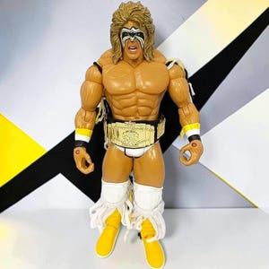 ULTIMATE WARRIOR アルティメット・ウォリアー フィギュア Ultimate warrior action figure - Etsy 日本