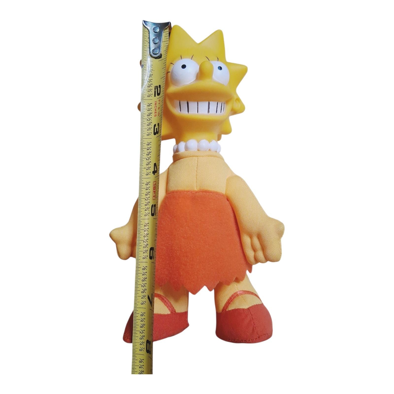VTG the Simpsons Lisa Simpson Plush Toy Doll 1990 Matt Groening
