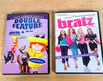 Bratz The Movie & Sabrina / Madeline DVD Bundle | 2000s Girl Power Nostalgia