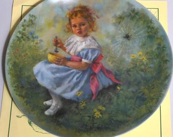 Reco Little Miss Muffet Collector Bord John McClelland 82 VTG COA Mother Goose