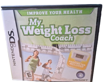 Juego My Weight Loss Coach para Nintendo DS con estuche y manual