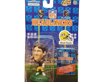 Vintage Brett Farve 1997 Qb Club Corinthian Headliner Green Bay Packers NFL NEU