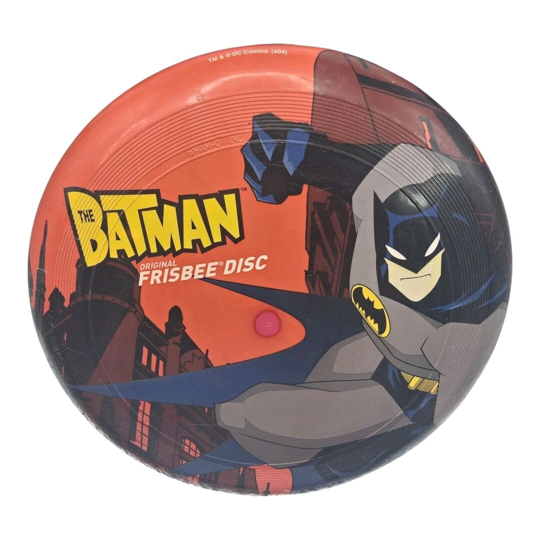 Vintage the Batman Original Frisbee Disc WHAM-O Brand DC Comic (2004 ...