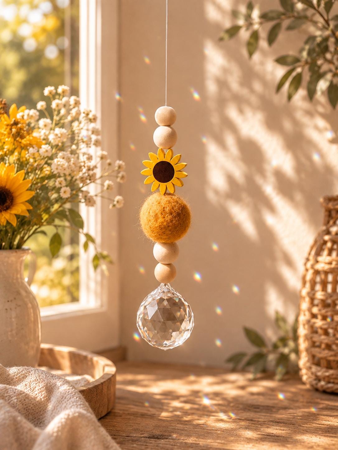 Fensterdeko boho