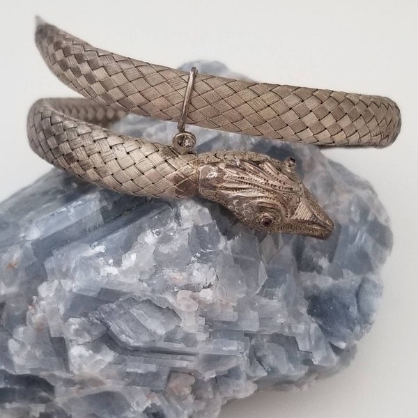 Antique Snake Bracelet Etsy