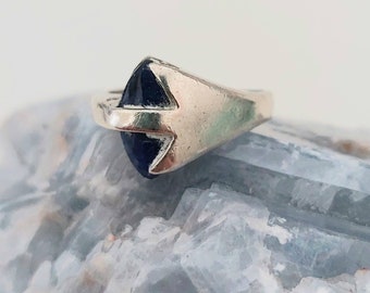 Brutalist Beau Sterling Silver Vintage Ring - Etsy