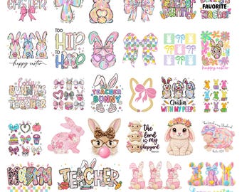 50+ Easter Mega Bundle PNG, Easter PNG Bundle, Christian Easter Png, Teacher Easter Png Bundle