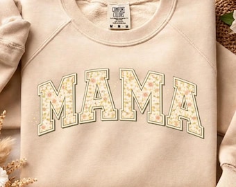 Floral Mama PNG, Mother’s Day, Mama Png, Spring Mama PNG