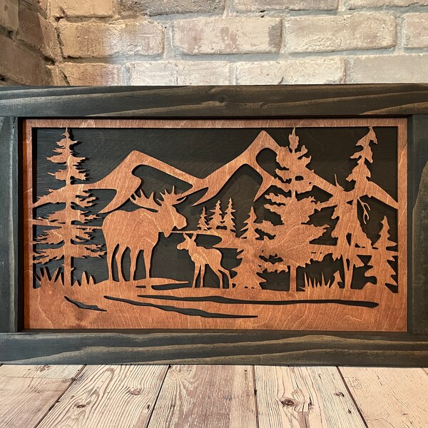 Cabin Wall Decor Etsy