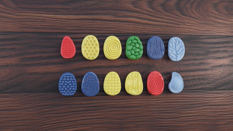 Textured Worry Stones STL Bundle – Sensory Toy for Autism & Anxiety Relief – Fidget Stones 3D Print Files – Calming Sensory Set Kids & Adults
