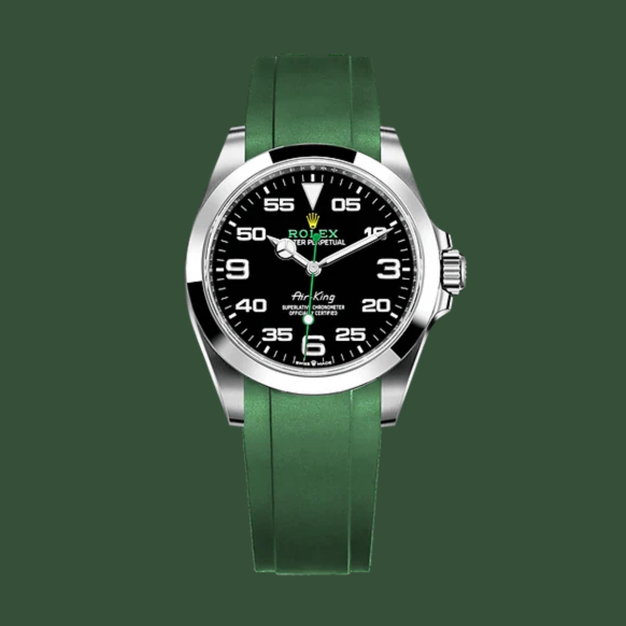 ROLEX エアキング Rubber Strap for Rolex® Air-king - Etsy