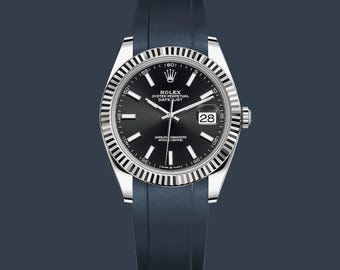 Rubber strap for Rolex® Datejust