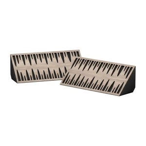 P34 - Mini trappola per bassi orizzontale / Pannello acustico angolare per soffitto per sala prove e studio / Assorbitore di bassi / 23 × 50 cm