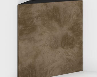 Trappola per bassi acustica angolare in tessuto di velluto "Cinematic" per montaggio in angolo sotto il soffitto e la parete / Trappole per bassi - Dimensioni: 50 x 50 cm