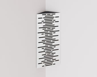 Small Bass Trap "WAVE" for mount in corner under the ceiling and wall | Recording Studio Acoustical Treatments | Bass Traps - Size: 50x23cm