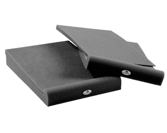 Studio Monitor Isolation Pads for 6-8 Inch Monitors | 370x45x260mm / ( 14.6x10.25x 1.8 in) | Pair of Two Acoustic Foam