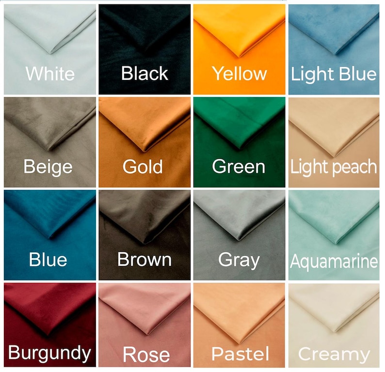 RECTANGULAR Upholstered Headboard Panels | Velvet Wall Decor Tiles | Soft Padded Bed Back Panels | Modern Bedroom Wall Art image 16