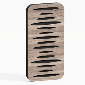 Mini Acoustic Panel "Columbia 18" | Wall Decorative Panels | Absorption - Diffusion - Reflection- Soundproofing - Insulation | Size: 46x23cm