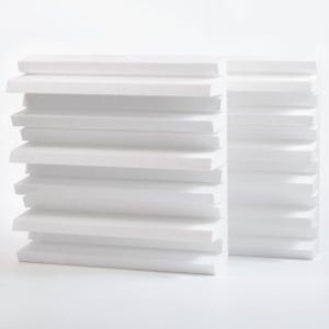 2 Pack — Styrofoam Sound Acoustic Diffuser «ARTO-S» | 2D Diff | Reflection - Diffusion | Size: 20&quot;x20&quot;x6&quot; (50x50x15.3cm)