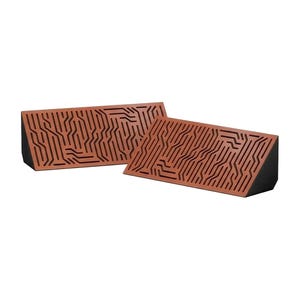 P36-Horizont Mini-Bassfalle | Horizontale Eck-Akustikplatte für Gaming- und Streaming-Räume | Basskontrolle | 23 × 50 cm