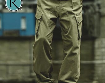 Men’s Cargo Pants – Relaxed Fit Streetwear Trousers
