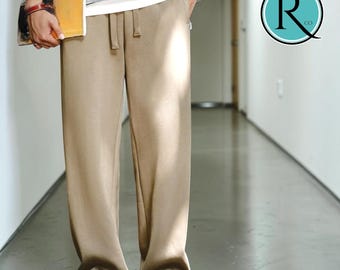 Baggy Straight Pants | Casual Loose Trousers Sweatpants | Modern Streetwear Autumn Fashion