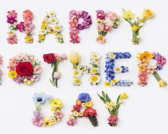 Blommig Glad Mors Dag-bildram för TV (Direkt Nedladdning)