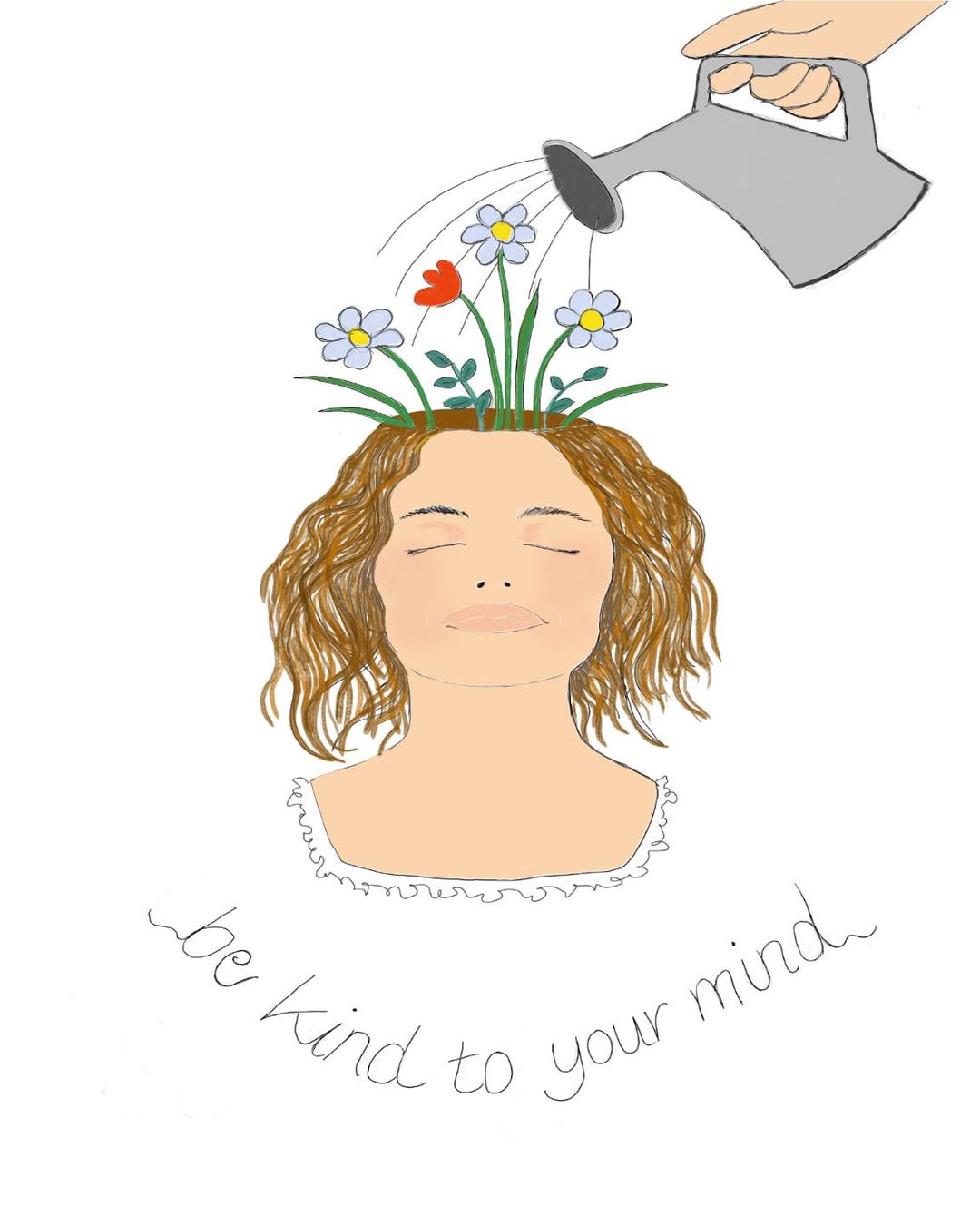 Be Kind to Your Mind Art Print, Digital Download - Etsy