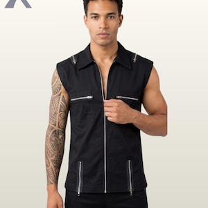 Asymmetrical Zip Shirt - Etsy