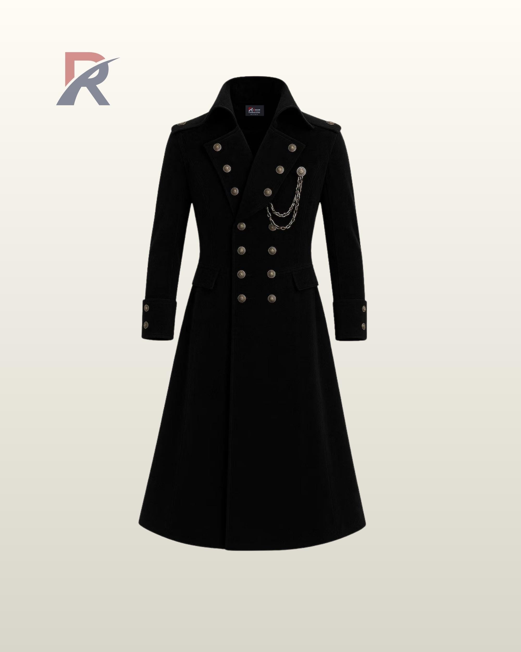 Mens Military Coat - Etsy