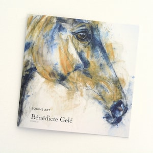 Art Brochure 2021 presenting a selection of recent paintings on the theme of the horse image 1