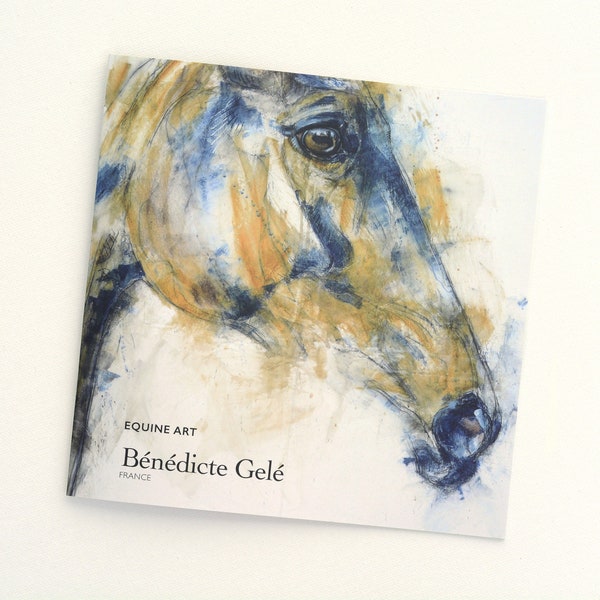 Art Brochure 2021 presenting a selection of recent paintings on the theme of the horse