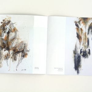 Art Brochure 2021 presenting a selection of recent paintings on the theme of the horse image 4