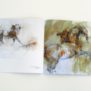 Art Brochure 2021 presenting a selection of recent paintings on the theme of the horse image 8