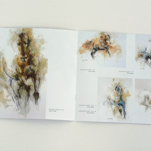 Art Brochure 2021 presenting a selection of recent paintings on the theme of the horse image 6