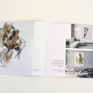 Art Brochure 2021 presenting a selection of recent paintings on the theme of the horse image 9