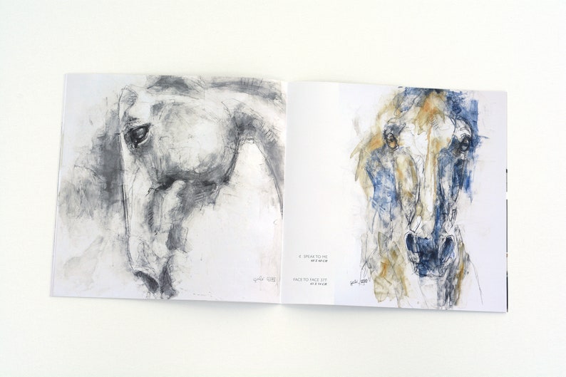 Art Brochure 2021 presenting a selection of recent paintings on the theme of the horse image 7