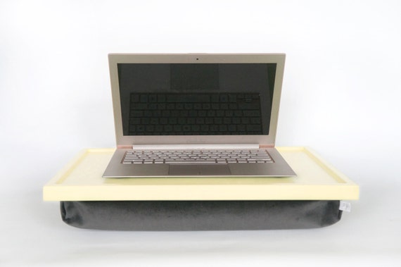 Luxury Laptop Stand Soft Velvet Pillow Laptop Tray Bed Etsy