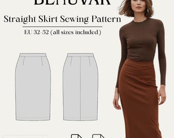 Straight Skirt Pattern