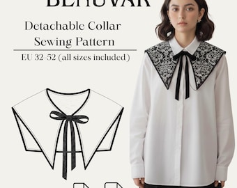 Detachable Collar Sewing Pattern