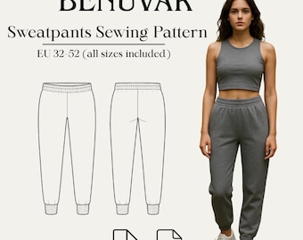 Sweatpants Sewing Pattern