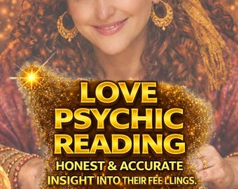 Love Psychic Reading - True Feelings & Guidance SAME HOUR DETAILED